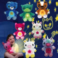 Star Belly Dream Lites with Music Stuffed Plush Toy Animal With Star Night Light Projector Starry Galaxy In Belly Comforting Toy Night Light Cuddly Puppy Christmas Gifts for Kids Children. 