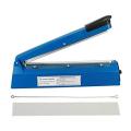 12 inch Impulse Sealer 600 Watt Heat Sealing Machine Vacuum Bag Sealer Poly Tubing Plastic Bag Packing Tools Heat Sealer Shrink Plastic Body FREE Extra Strip. 