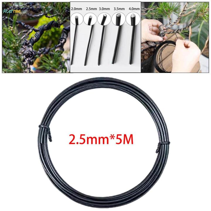 Bonsai Training Wire Plant Support Plants Trellis Bonsai Modelling Tool Flower Pot Climbing Straps Aluminium Wire for Patio Outdoor Fitments