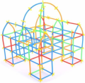 Super Bamboo Sticks Building Blocks | Learning Toys | Creative Toys | Building Block Sticks 200 Pcs For Kids. 