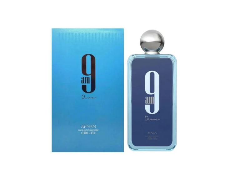 Afnan 9Am Dive by Afnan Eau De Parfum Spray (Unisex) 3.4 oz for Men