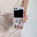 Cute Sanrio Pochacco KEROKERO KEROPPI Phone Case for Samsung Galaxy Z Flip 3 4 Z Flip 5 OPPO Find N2 Flip 5G PC Hard Back Cover. 