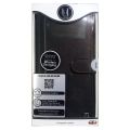 Triple H Samsung S9 Plus Case Luxury Leather Flip Cover Mate Black S9+ Wallet Card Cover Designed In London Original UU. 