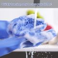 Homely Enterprises Kitchen Washing Gloves Silicone Cleaning Hand Gloves for Kitchen Washing Dishes or Clothes. 