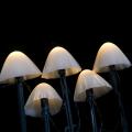 HomeInn Mushroom Lamp Creative Shape Solar Powered Stake Light Outdoor Mushroom Lamps. 
