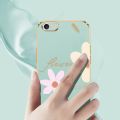 Flower Style Casing for OPPO A83 A57 2016 A59 F3 Lite New Design Square Shape Phone Case Soft Plating Case Cover with Free Lanyard. 