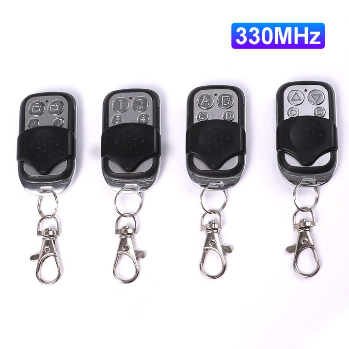 330MHZ Remote Control Wireless RF Remote Control 4CH Remote Control for Copy Clone Duplicate for Autogate Garage Door Opener