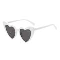 Mirage Heart-shaped Sunglasses Stylish Heart Shaped Sunglasses for Women Trendy Retro Sun Glasses with High Translucency Lens Perfect for Cosplay Decorative Use High Translucency Lenses Sunglasses. 