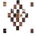 Aesthetic Photo Cards Brown Theme 20 Cards 4x6 Inches Glossy or Matte Prints for Wall Decoration. 