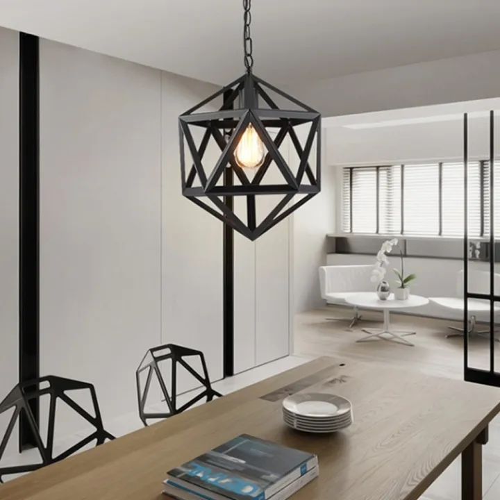 Modern%20Hexagram%20Metal%20Cage%20Pendant%20/%20Ceiling%20Light%20in%20Black%20Metal%20Finish%20Light%20Hanging%20Lamp%20kitchen%20/%20dining%20/%20Cafe%20/%20hallway%20/%20bedroom%20/%20restaurant%20/%20living%20room%20/%20club.%20-%20Image%203
