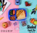 High Quality Lunch Box with three portions/Compartments Large size 1000ml Best Use for Office Gym School Diet Plan ,Household Student Lunch Box Large 1000ml, Lunch Box with three portions/Compartments. 