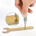 2Pcs HSS Center Punch Stator punching Automatic Center Pin Punch Spring Loaded Marking Drilling Tool. 