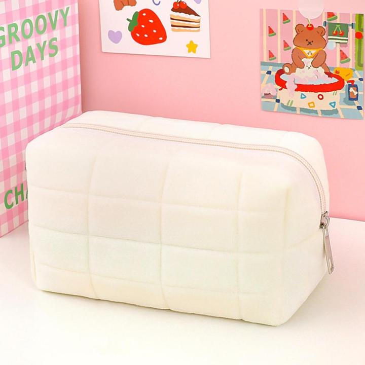 The same pillow pillow bag ins Japanese high appearance level large capacity storage plush pencil case