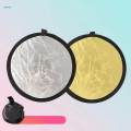 Light Reflector for Photography Round for Food Photograph Portrait Still Life 30cm. 