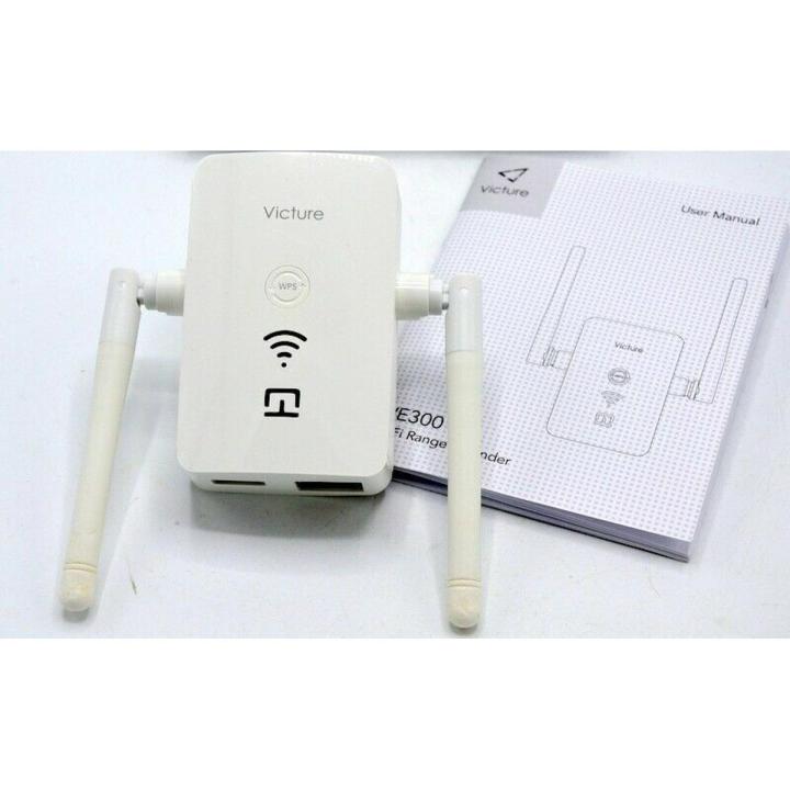 Victure WE300 WiFi Ranger Extender 300mbps PC Internet A3