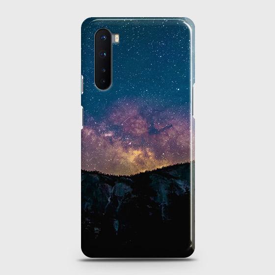 OnePlus_ Nord Cover - Matte Finish - Embrace Dark Galaxy Trendy Printed Hard Case with Life Time Colors Guarantee