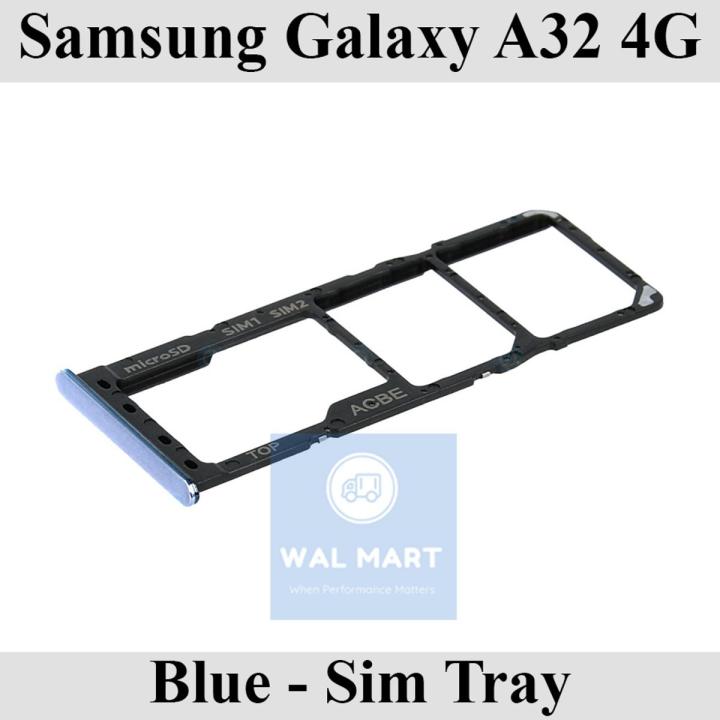 Samsung%20Galaxy%20A32%204G%20SIM%20Tray%20Replacement%20-%20Blue%20Jacket%20Slot%20-%20Image%202