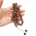 high quality Light Weight Natural Olive ( Zaitoon ) Wood Tasbih handmade Tasbih of 100 beads 9mm Misbaha Tasbeeh Sibha Subha Prayer Counter tasbi. 