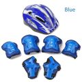 7Pcs Kids Knee Elbow Pad Bicycle Helmet Protection Protective Equipment Skate Cycling Safety Helmet Safety Guard Accessories. 
