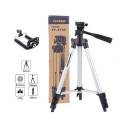 Universal Tripod Stand for Mobile Phones and Cameras with Mobile Phone Holder, 3.5 Feet Adjustable and Portable best for DSLR  Live Stream, and Vlogging  Model 3110 with Box and Free Bag. 