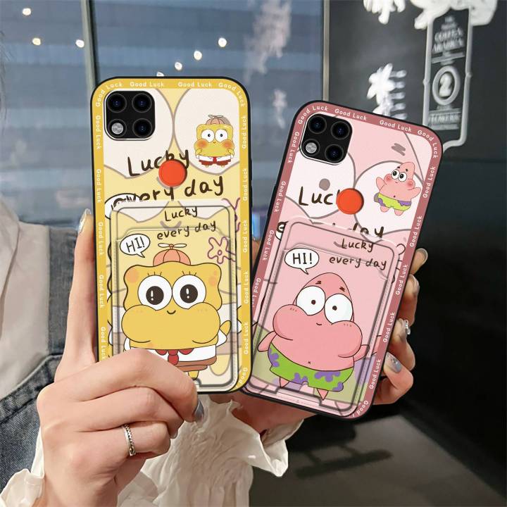 Dirt-resistant Card slot Phone Case For Xiaomi Redmi 9C/9C NFC/9 Activ/POCO C31/10a Graffiti Cartoon Back Cover Durable