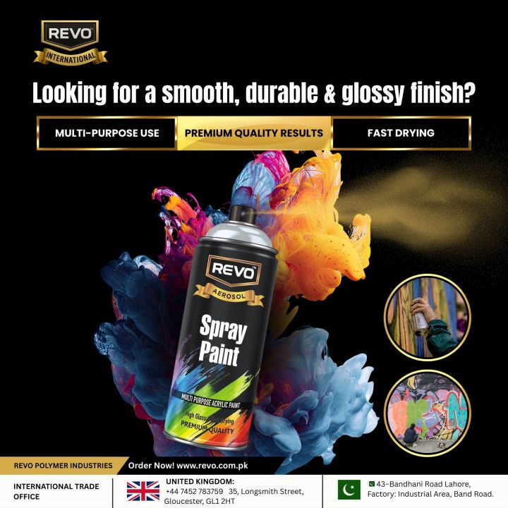 Clear Lacquer Spray paint For Bike Cars and All Wood & Metal Surfaces 300ml Spray Paint Decorative Paint For All Purposes NF MART