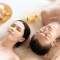 24K Gold Collagen Eye Mask, Nuevo Crystal Eye Patch para Dark Circle, Ojos hinchados, Suero Antiarrugas. 