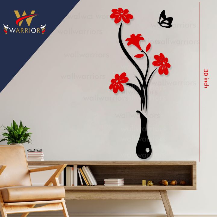 Butterfly wooden wall decoration items for home bed room decoration items for wall Room Decor Home Decor Ramadan/Ramzan Decoration Items.