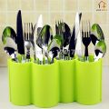 Plastic Kitchen Utensil Holder Dinnerware Rack Tableware Organizer Boxes Spoon Rest Fork Stand Knife Box. 