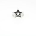 Wholesale Men Stainless Steel Chromehearts Ring Royal Five Star Rings. 
