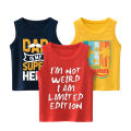 Pack of 2 Printed Sando T-shirt For Boys. 