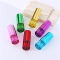 Glass Perfume Bottle With Cap Coloured Glass Test Tube Coloured Glass Fragrance Bottle Empty Glass Bottles For Samples Portable Glass Perfume Bottle. 