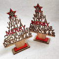 Xmas Tree Ornament Festival English Letter Merry Christmas Tree Home Decoration. 