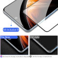 Biruiqu 2Pcs For Infinix Zero X X Pro 9H 2.5D Full Cover Tempered Glass Screen Protector Film Black. 