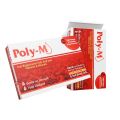 POLY-M (Iron Bisglycinate + Folic Acid With Vitamins & Minerals) 20Tablets.. 