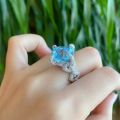 Top Quality Luxury Gift Zircon Rings For Women. 
