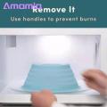 Silicone Microwave Cover 1 Pc Food Cover Microwave Bpa-free Heat Resistant Oil Splash Resistant Heating Warmer Microwave Food Cover. 