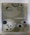 Select 6 Subject Spiral Notebook. 