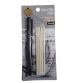 Keep Smiling  Eraser Pen with 5 Extra Refills Specific for Fine Arts Design Pen type clutch eraser Macaron Eraser 3.8mm Tombow Mono Eraser sketching eraser PVC Free Eraser round refillable precision Sketch Writing Drawing. 