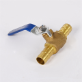 Brass Pipe Joint Lead-Free Environmental Protection Globe Valve Full-Bore Copper Double Outer Wire Copper Ball Valve Durable Easy to Use. 
