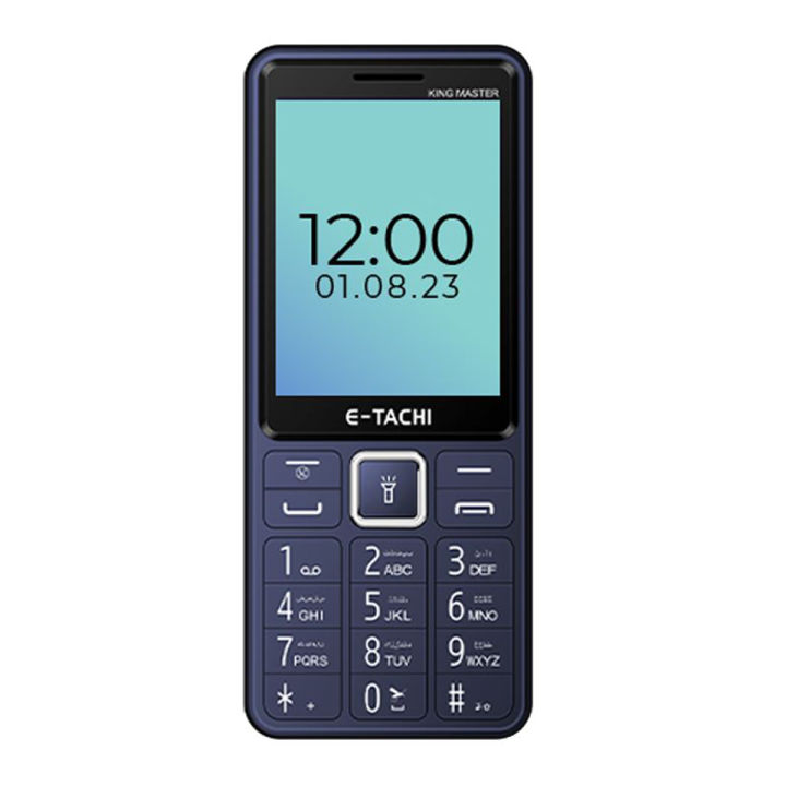 Etachi King Master, 2.8 Inch QVGA Display, 5200 mAh Big Battery, Auto Call recording, Dual Sim, PTA Approved with 1 Year Brand Warranty, High Quality Built, Bluetooth, Flash Light, 1000 Contact Memory, Memory Card Supported, Any Color