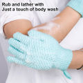 Exfoliating Gloves Foams Easily Anti-deformed Universal Bath Brush. 