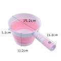 【FUN LIVE】 Foldable Water Ladle Collapsible Water Scoop Dipper. 