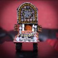 Model Of Truck Pakistani Handicraft (7 inches)...Handmade Mirror and Wire Work. 