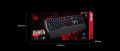 Bloody B885N Lightening Speed Light Strike Ultra Fast Gaming Mechanical Keyboard. 