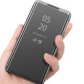 For Oppo A53 2020 Mirror Plating Hard PC -PU Leather Semi-transparent Standing View Case Cover Mirror Plating Hard PC -PU Leather Semi-transparent Standing View Case Cover. 