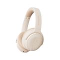 soundpeats space pro wireless bluetooth headphones with foldable design microphone support noise cancelling long battery life  ideal for smartphones and sports. 
