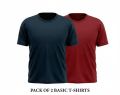Pack Of 3 Primium Half Sleeves T Shirts Round Neck Plain colors For Mens & Boys. 