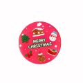 Mini High Definition Compact Pocket Mirror Hand-held Easy To Carry Vanity Mirror Red Santa Claus Pocket Make-up Mirror Women. 