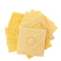 (Pack of 5) Soldering Iron Sponge Electric Welding Cleaner Cleaning Pads High Temperature Welding Sponge for Soldering Tools. 